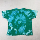 TIE-DYE GREEN TEE - LARGE