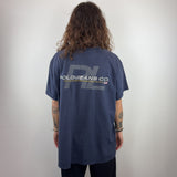 RALPH LAUREN NAVY BLUE TEE - X LARGE