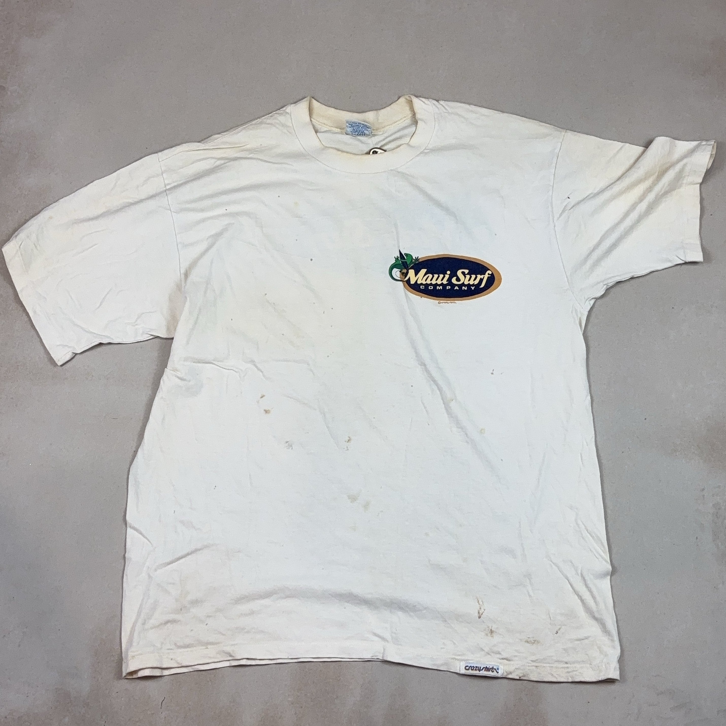 MAUI SURF COMPANY TEE - X LARGE