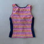 STRIPED TANKINI - MEDIUM