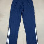 ADIDAS NAVY BLUE SPORT PANTS - LARGE