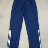 ADIDAS NAVY BLUE SPORT PANTS - LARGE