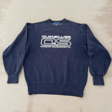 QUIKSILVER NAVY CREW - LARGE
