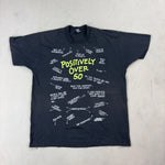 'POSITIVITY OVER 50S...' TEE - LARGE