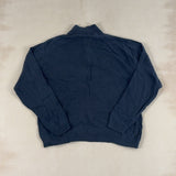 CHAPS NAVY KNIT - MEDIUM