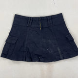 BLACK VINTAGE SKIRT - MEDIUM