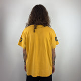 RALPH LAUREN YELLOW TEE - LARGE