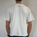 WHITE QUIKSILVER TSHIRT