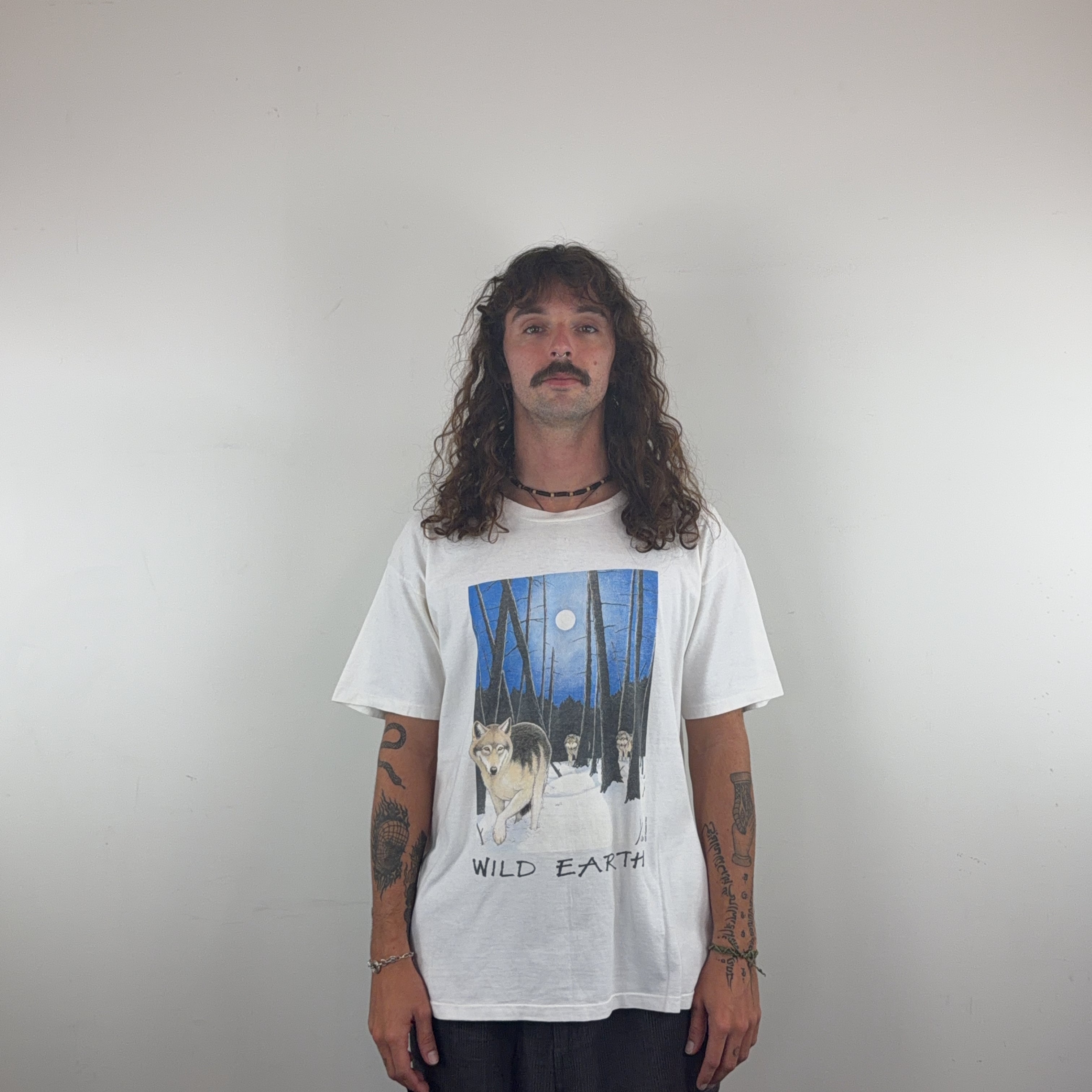 ANVIL 'WILD EARTH' TEE - LARGE