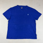 RALPH LAUREN BLUE TEE - MEDIUM