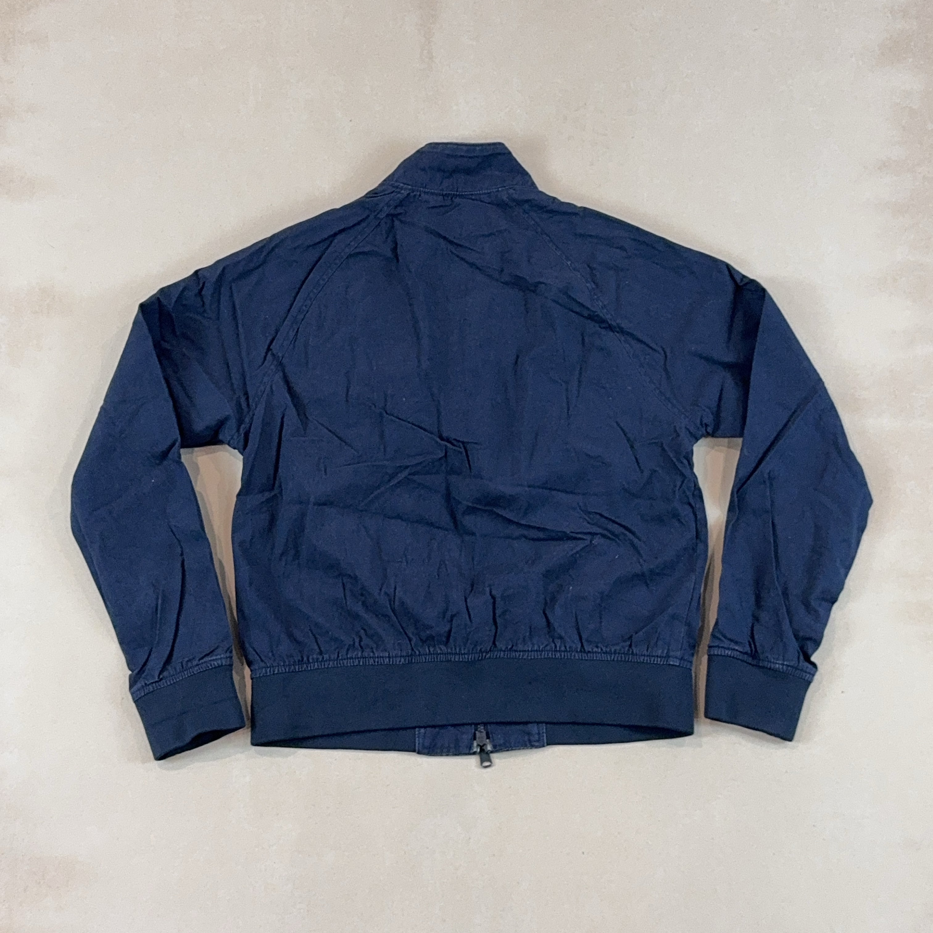 HILFIGER NAVY JACKET - SMALL