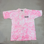TIE DIE PINK VINTAGE TEE - X LARGE