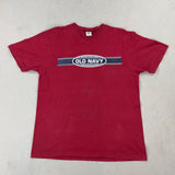 OLD NAVY RED TEE - LARGE