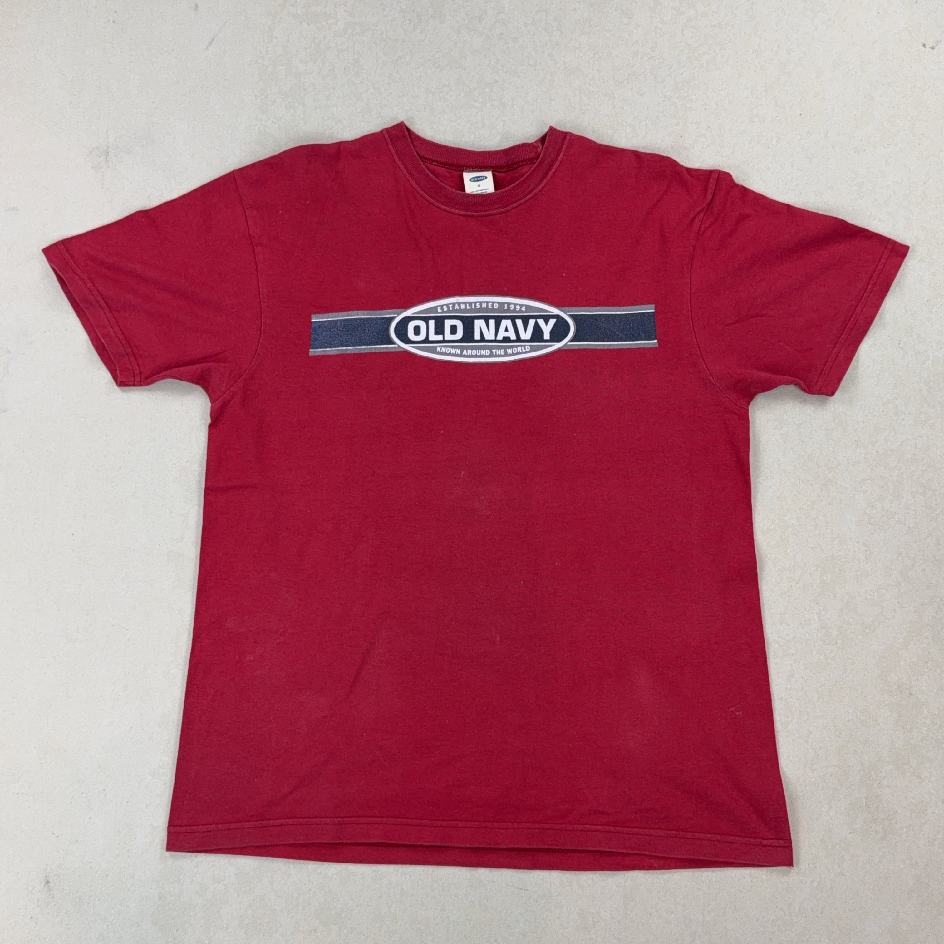 OLD NAVY RED TEE - LARGE