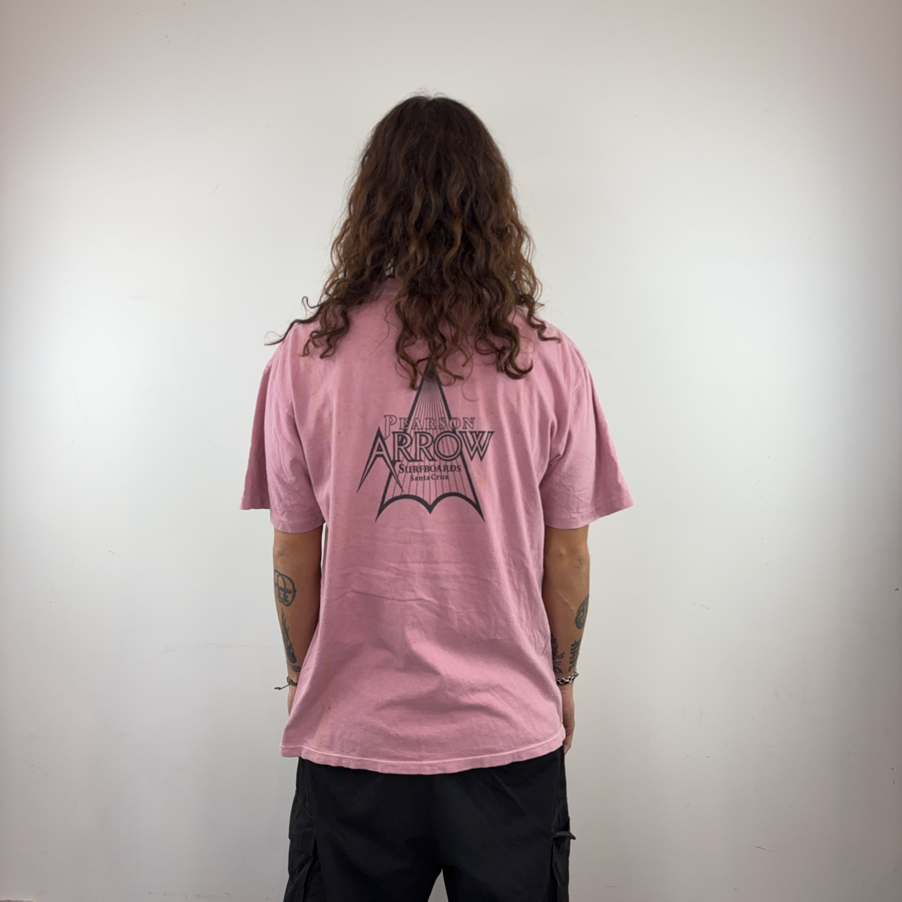 PINK PEARSON ARROW TEE - LARGE