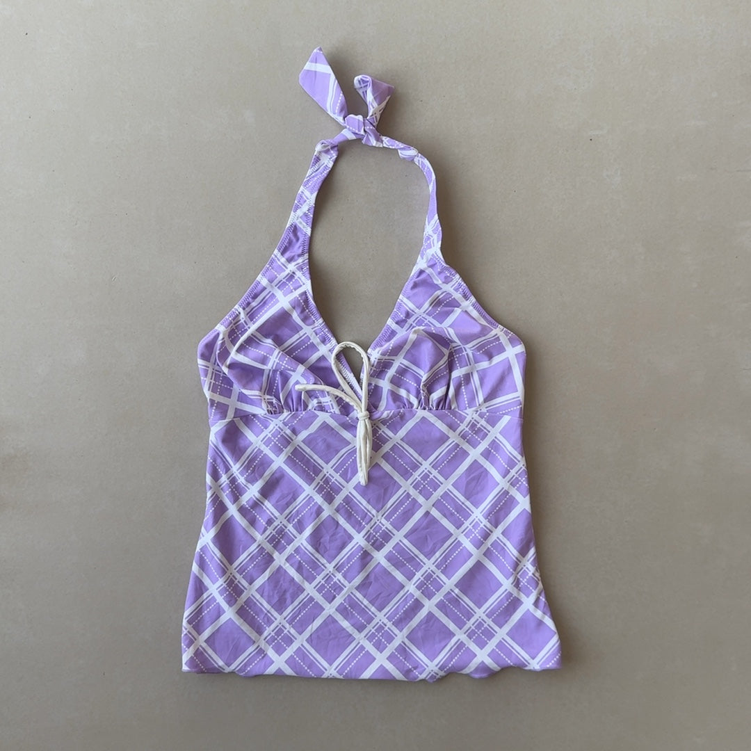 PLAID TANKINI - SMALL