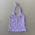 PLAID TANKINI - SMALL
