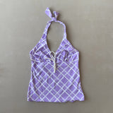 PLAID TANKINI - SMALL