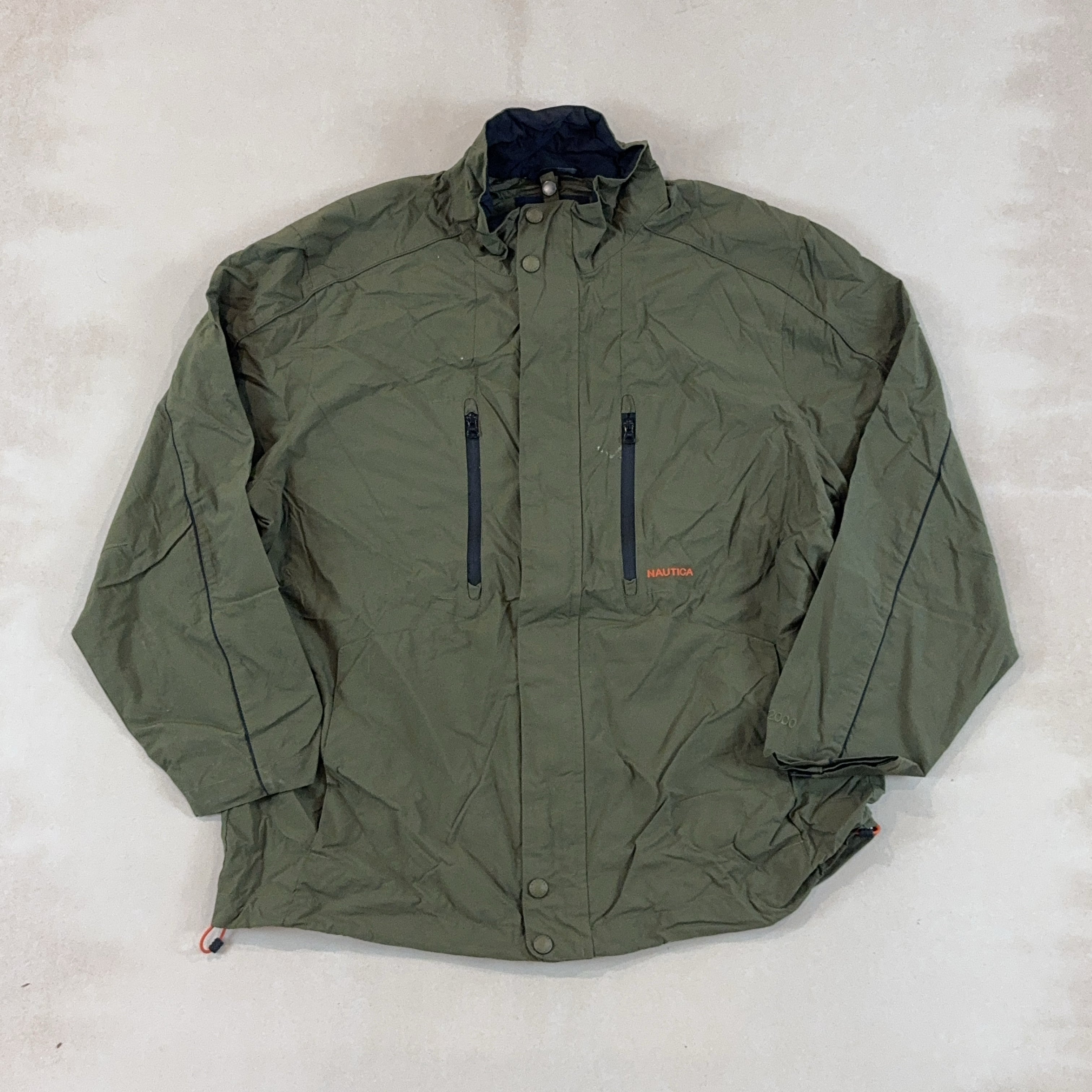 NAUTICA KHAKI JACKET - X LARGE
