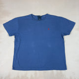 RALPH LAUREN BLUE TEE - LARGE