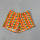 VINTAGE MULTI-COLOURED SHORTS - X SMALL