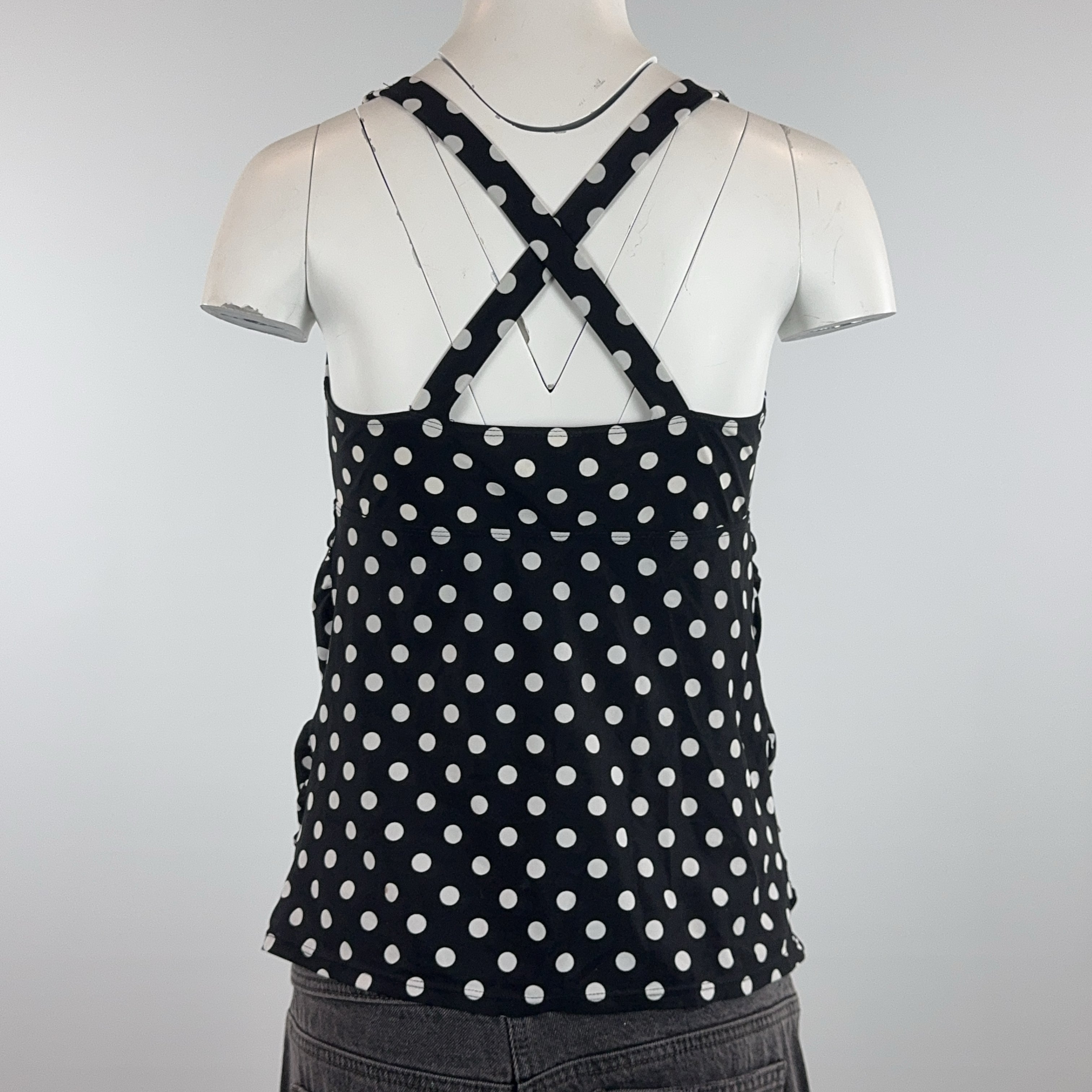 VINTAGE POLKADOT TANKINI - MEDIUM