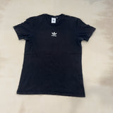 ADIDAS BLACK TEE - LARGE