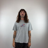 GREY RIPCURL TEE - MEDIUM