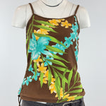 VINTAGE PALMS TANKINI - LARGE