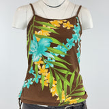 VINTAGE PALMS TANKINI - LARGE