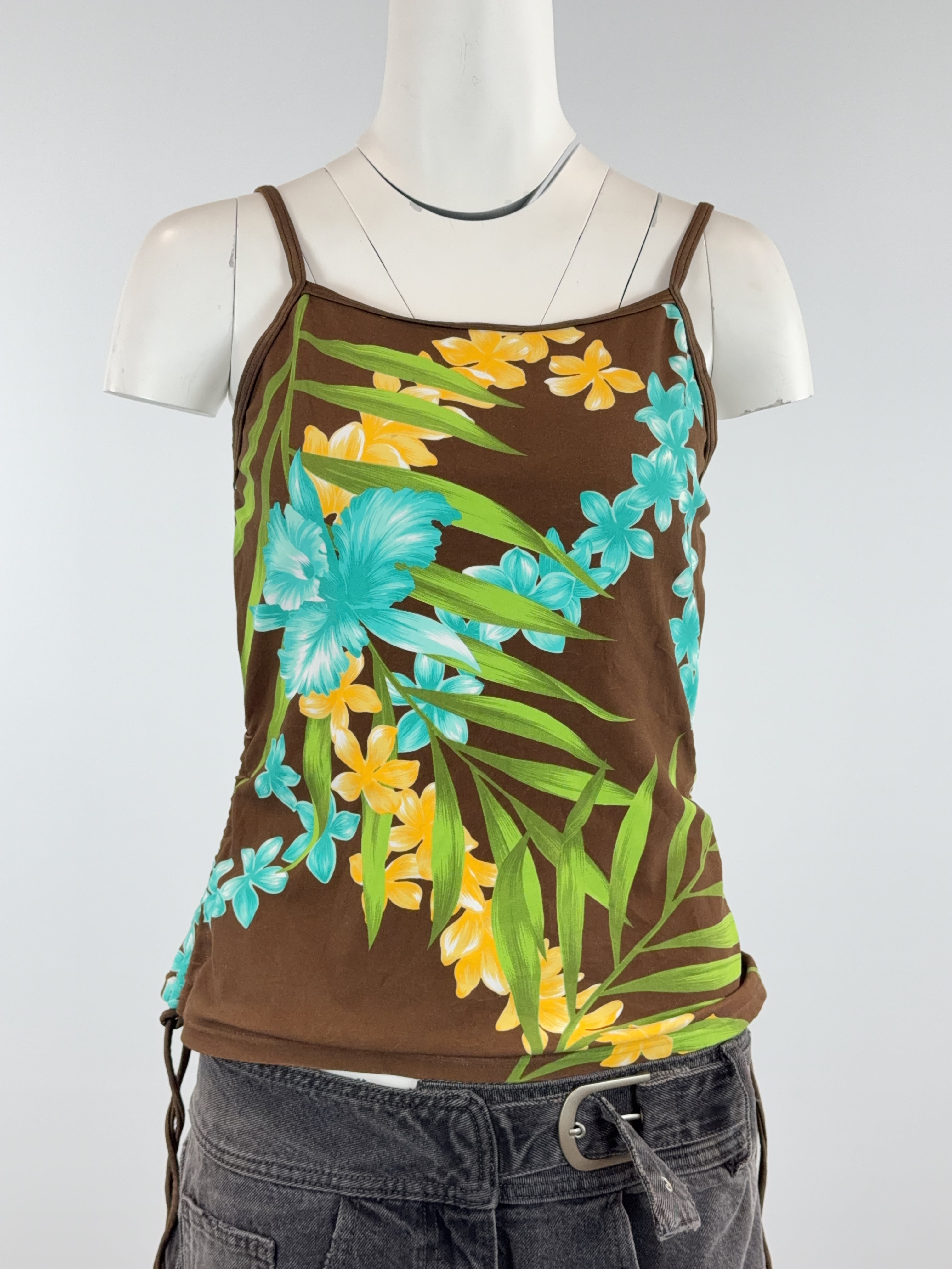 VINTAGE PALMS TANKINI - LARGE