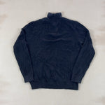 NAUTICA BLACK QUARTER ZIP - MEDIUM