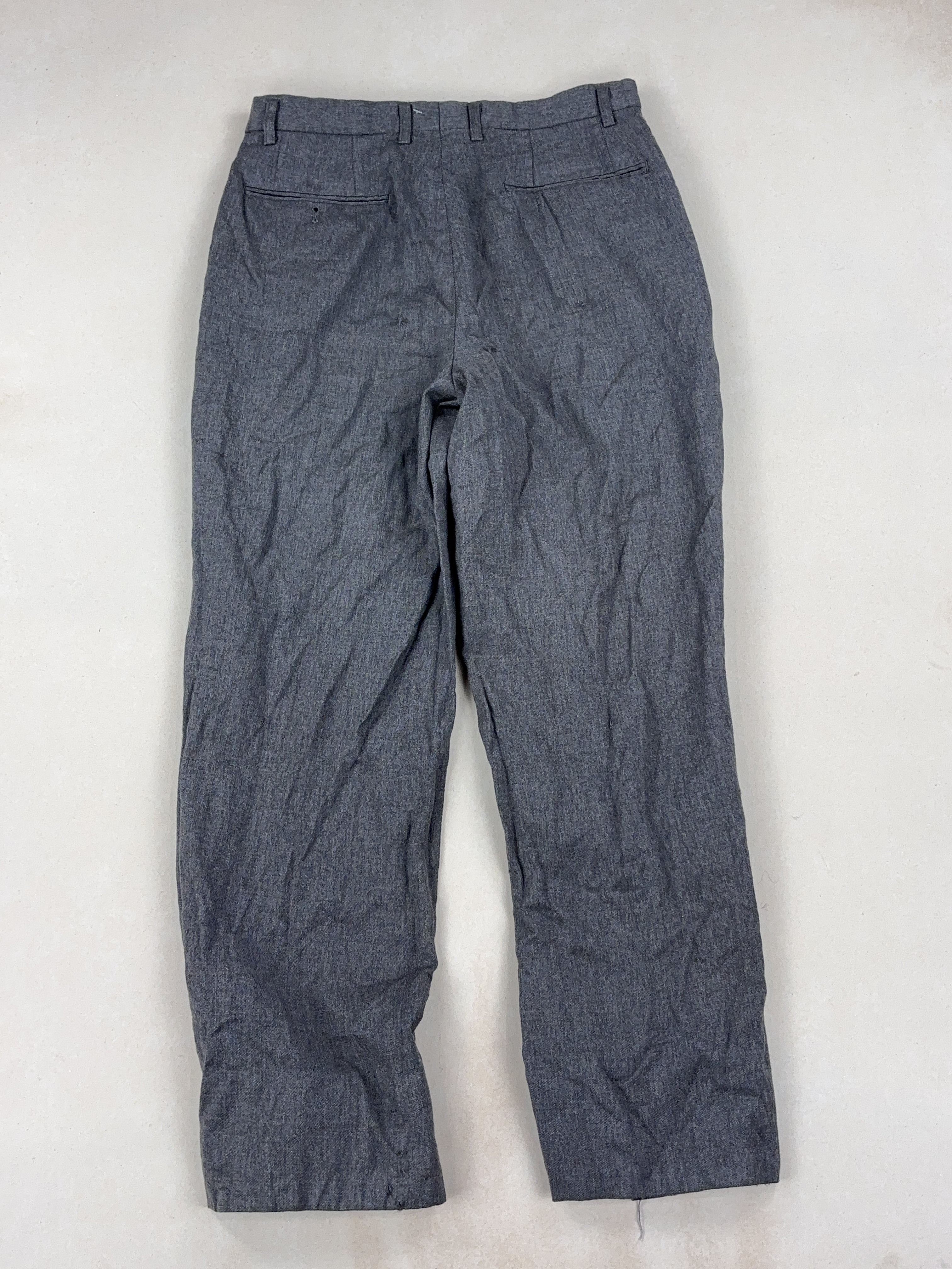 VINTAGE PLEATED PANTS - SMALL