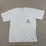 GRAPHIC WHITE TEE - SMALL