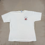 'SUNDIVER' WHITE GRAPHIC TEE - X LARGE