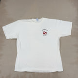 'SUNDIVER' WHITE GRAPHIC TEE - X LARGE