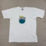 GRAPHIC WHITE TEE - X LARGE
