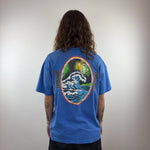 SURF BLUE TEE - LARGE