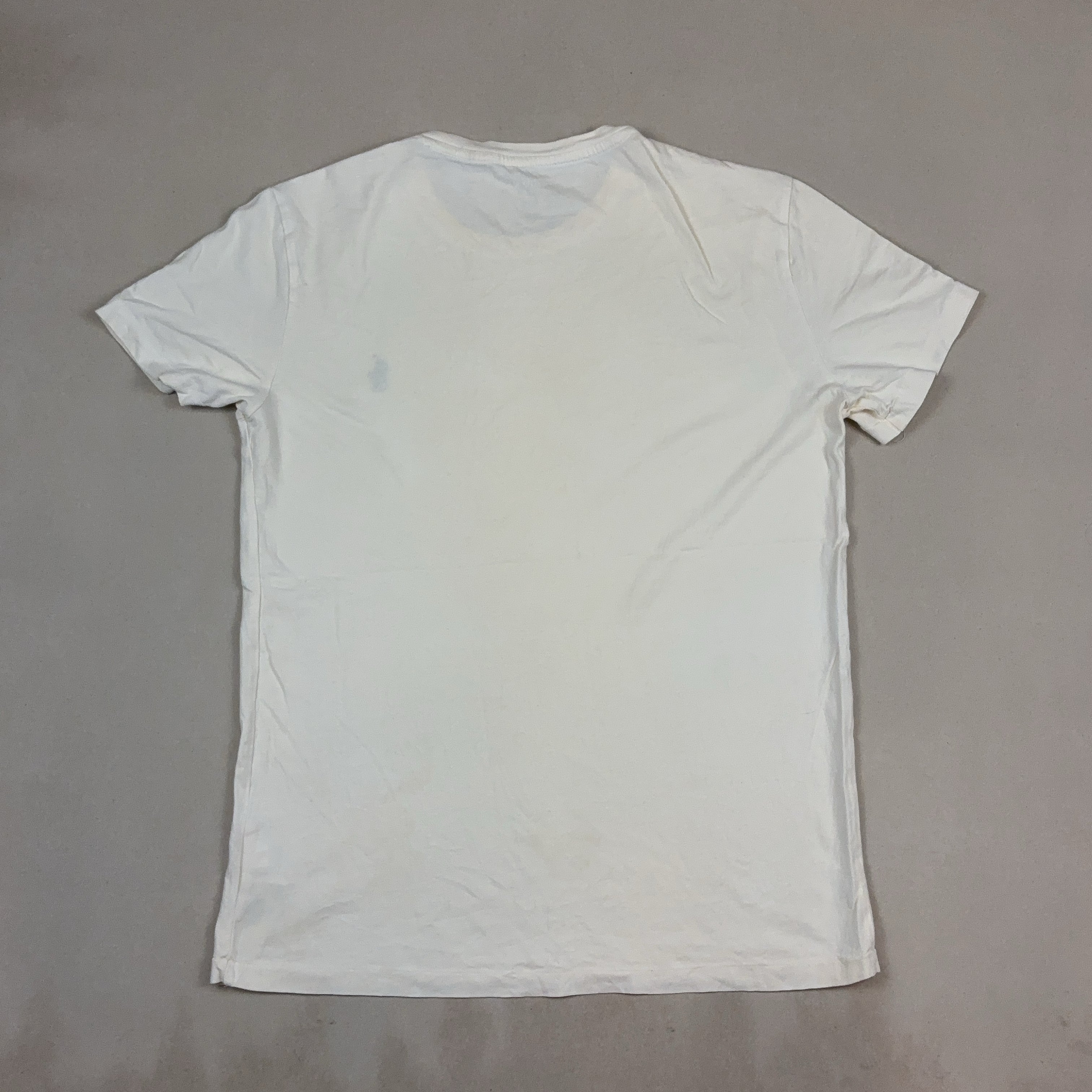 RALPH LAUREN PALE YELLOW TEE - SMALL