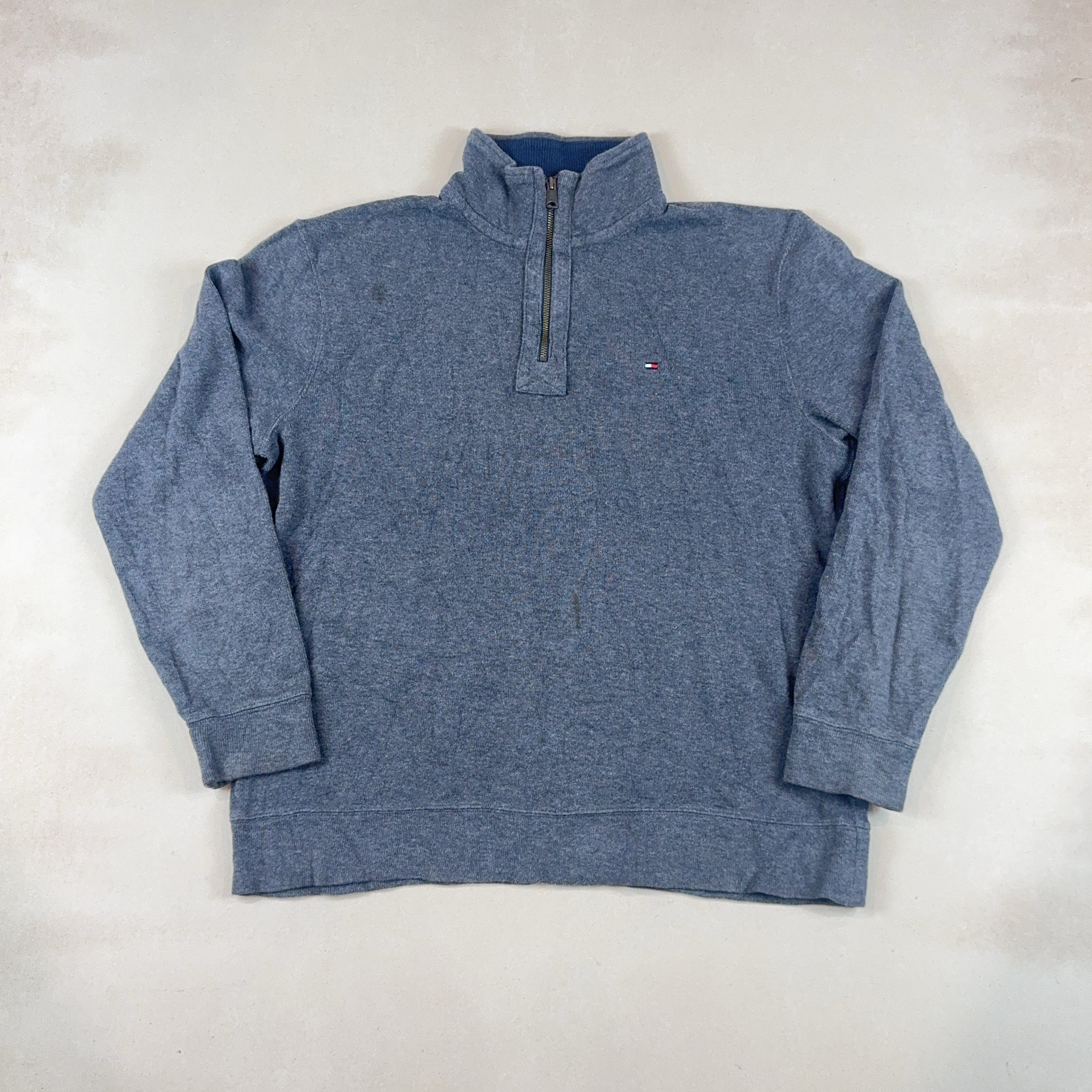 TOMMY HILFIGER QUARTER ZIP - LARGE