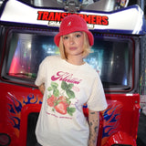 Boyfriend Tee - Strawberry Organics - Cream