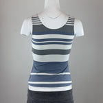 STRIPED TANKINI - LARGE