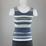 STRIPED TANKINI - LARGE