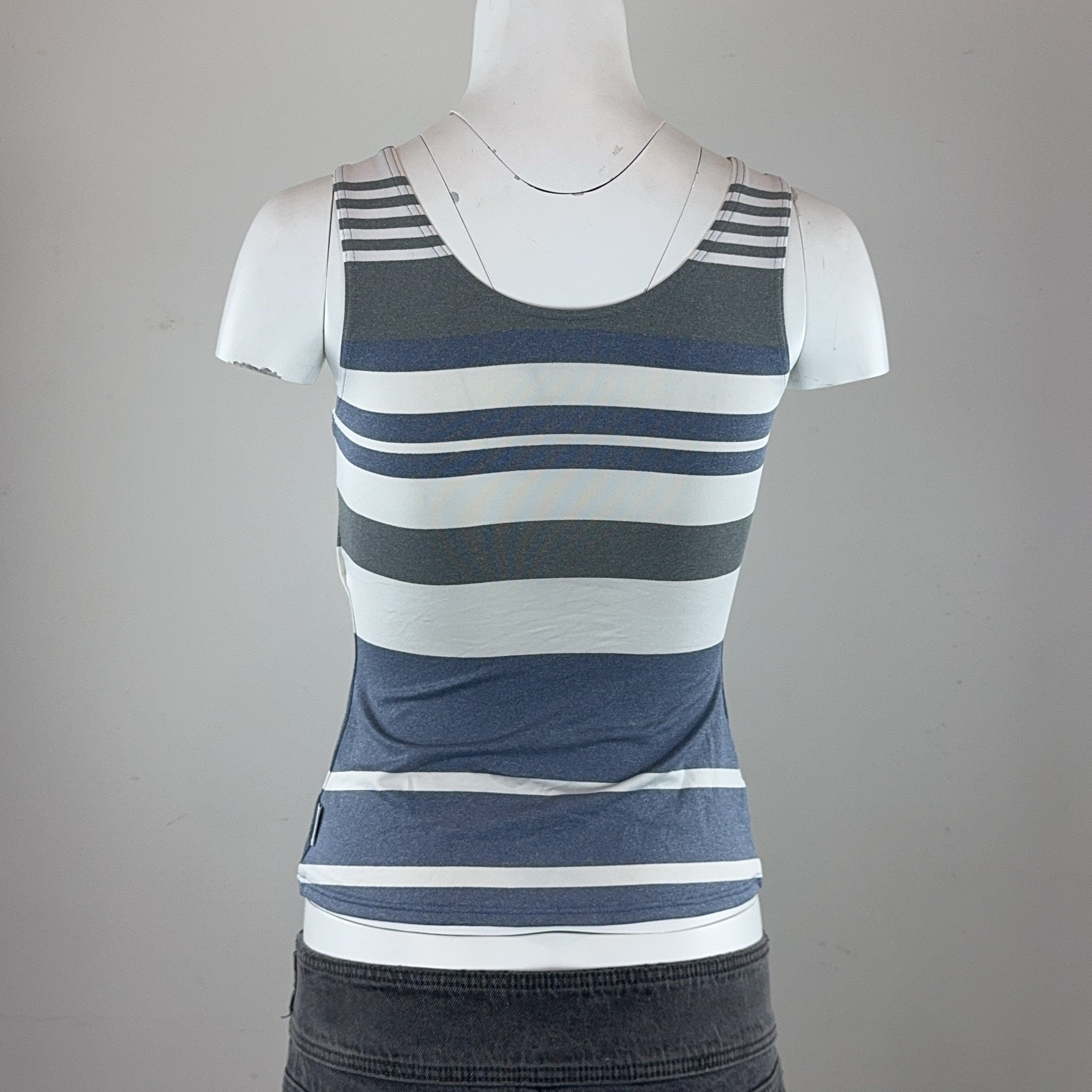 STRIPED TANKINI - LARGE