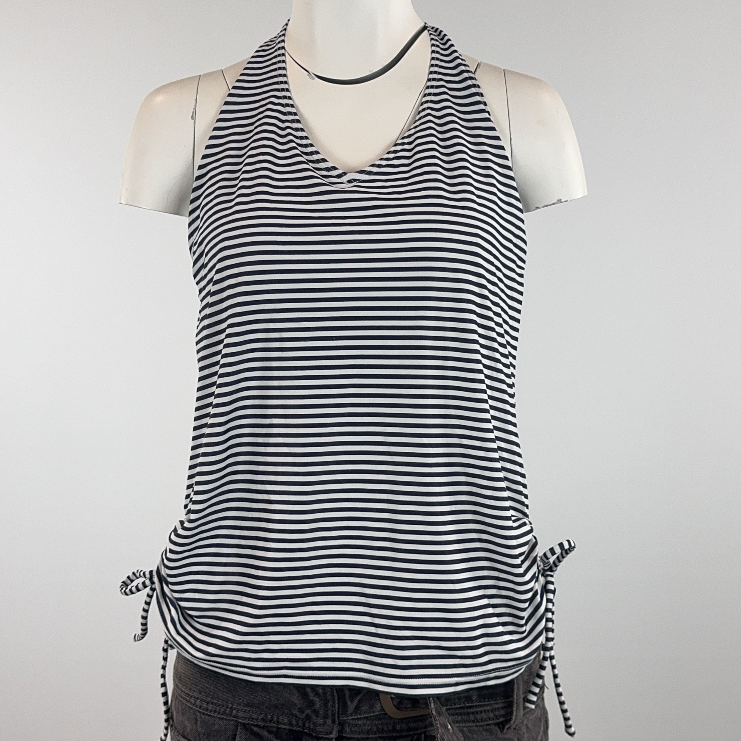 VINTAGE STRIPED TANKINI - LARGE