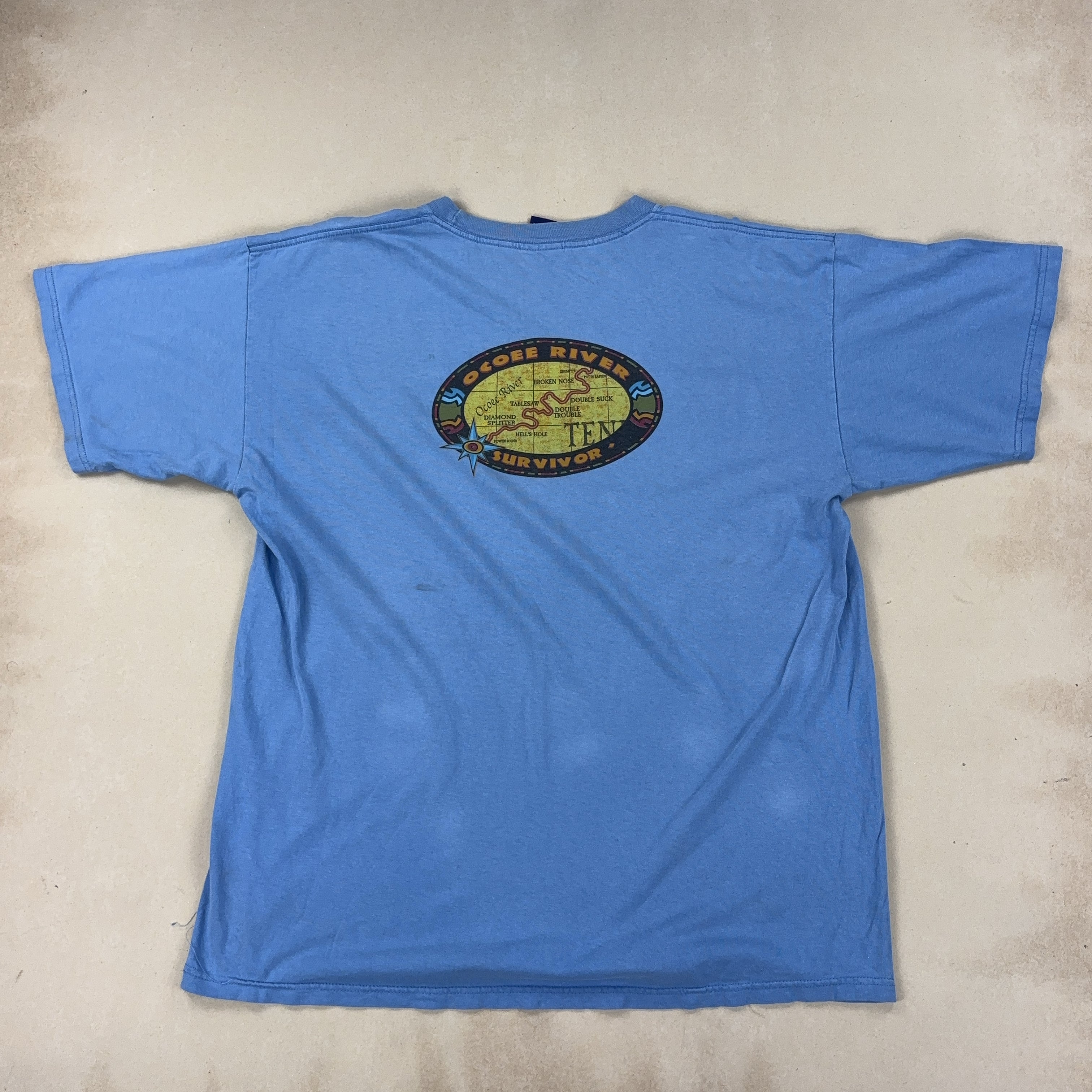 'OCOEE RIVER' GRAPHIC TEE - X LARGE