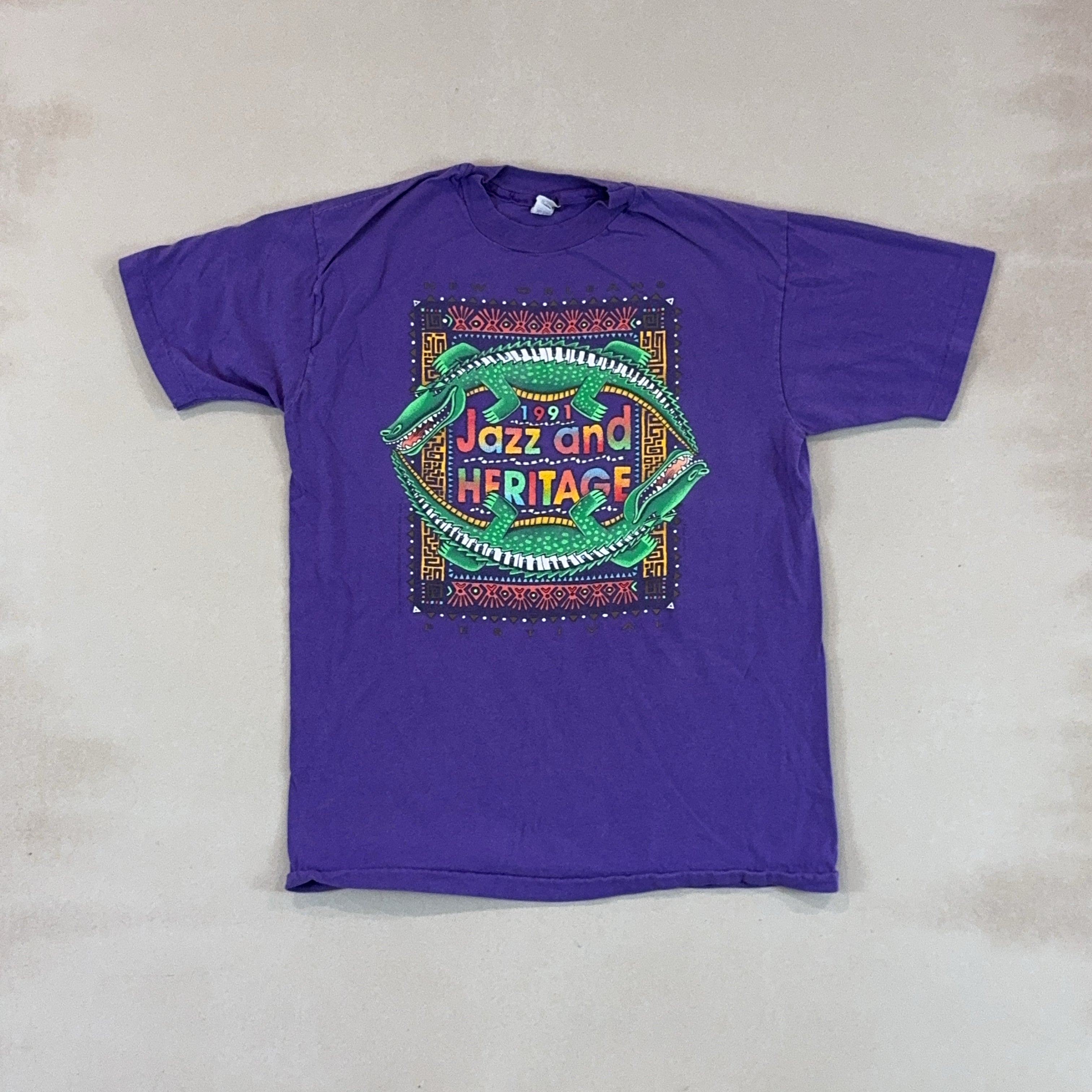 GRAPHIC JAZZ & HERITAGE TEE - MEDIUM
