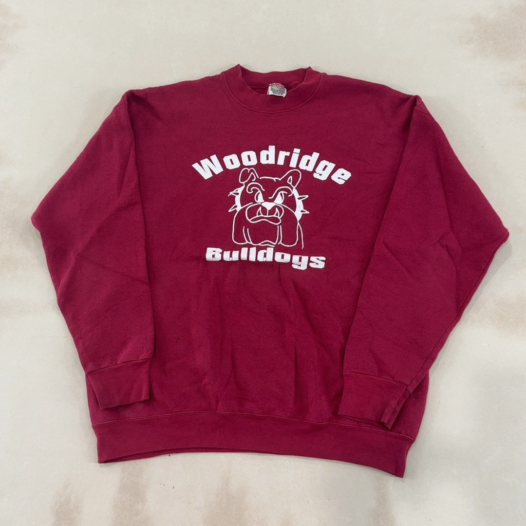 GRAPHIC BULLDOGS CREW - X LARGE
