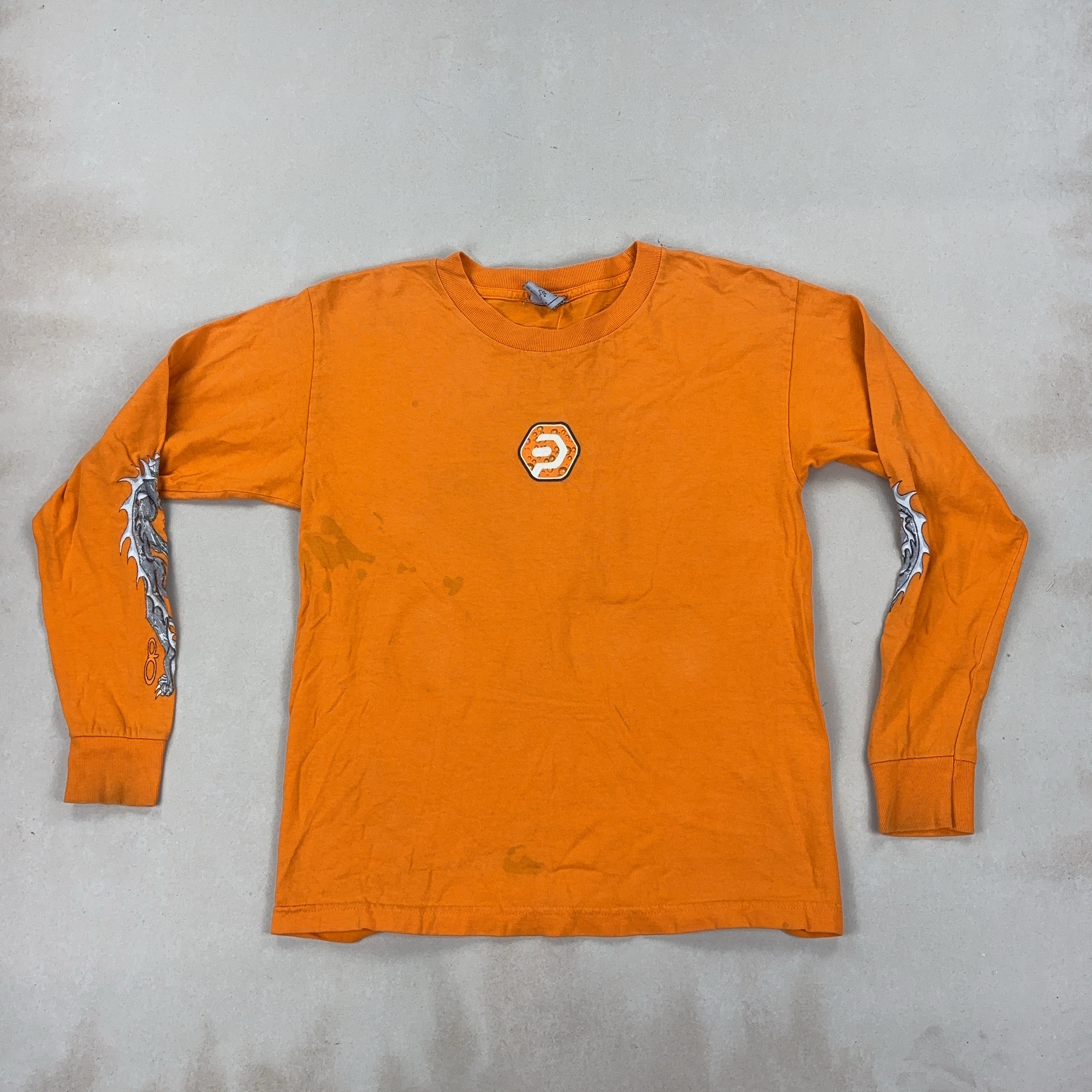OCEAN PACIFIC ORANGE LONG SLEEVE - MEDIUM