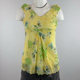 VINTAGE FLORAL TOP - MEDIUM